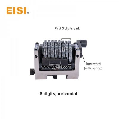 Máquina de numeración de tipo horizontal Heidelberg GTO52 8 dígitos Larga vida útil