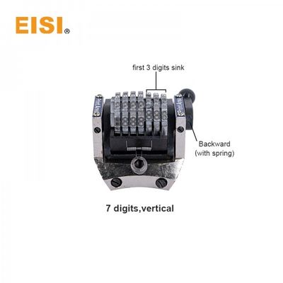 Tipo vertical Heidelberg GTO52 piezas máquina de numeración de siete dígitos