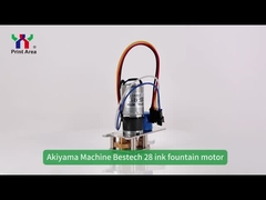 Máquina Akiyama Bestech 28 motor de fuente de tinta